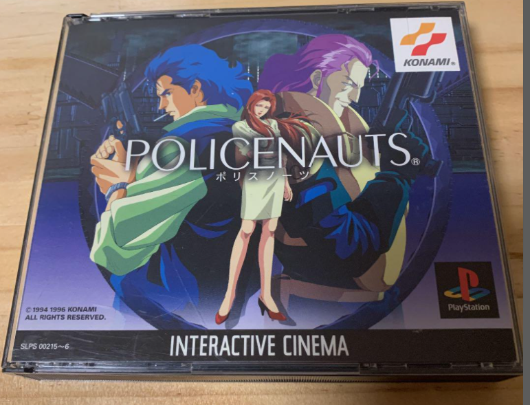 Policenauts Playstation PS1 Konami Masterpiece1996 SNATCHER
