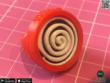 Captain Underpants 3D Animated Hypno Ring New FAST SHIPPING