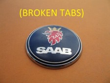 03 04 05 06 07 08 09 10 Saab 9-3 93 Front Hood Emblem Logo Badge Sign Oem A28219