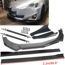 Carbon Fiber Front Bumper Lip Side Skirt Strut Rods For Lexus Is200t Is250 Is300 Carbon Fiber Front Bumper Lip Side Skirt Strut Rods For Lexus Is200t Is250 Is300