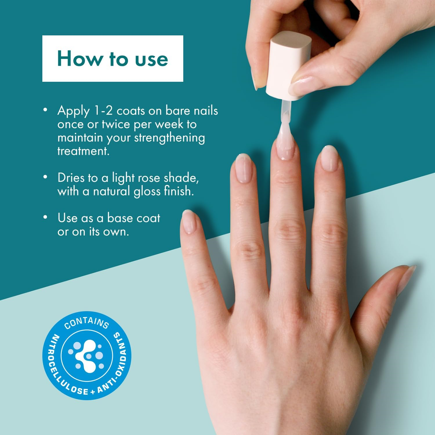 Nailner Ultimate Nail Strengthening Treatment Nail Polish