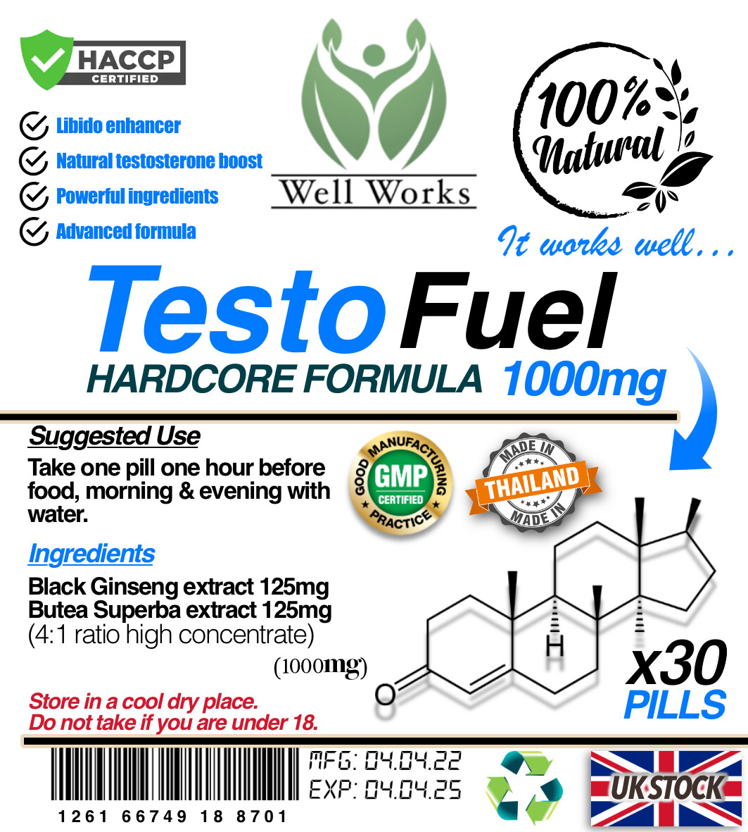 1 PACK Strongest Legal Testosterone Booster Anabolic Ingredients Muscle