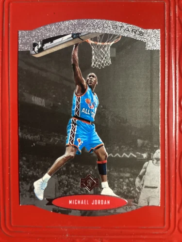 Michael Jordan  1995-96 Upper Deck SP All Stars Die Cut #AS2  Chicago Bulls