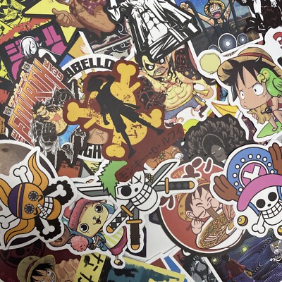 50 Pezzi - Adesivo One Piece / Decalcomania In Vinile Anime - Foto 13