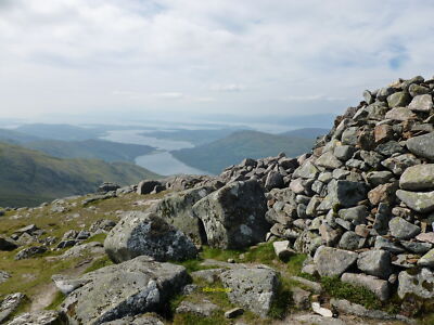 Foto 12x8 Munro Blick auf Loch Creran vom Gipfel des Beinn Sgulaird c2012