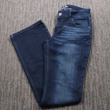 Wrangler Bootcut Whisker Wash Jean's Women's 5x34 Cowgirl Rodeo Denim Western