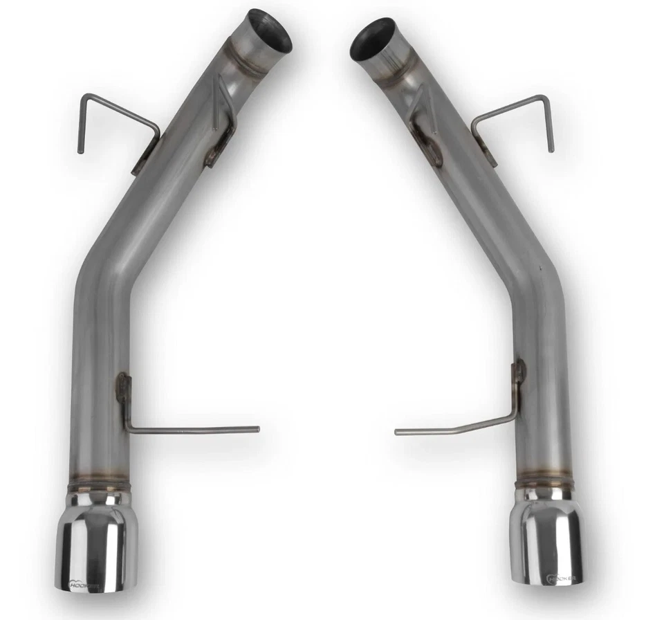 2011 2012 2013 2014 Ford Mustang GT Hooker Blackheart Axle-Back Exhaust System - Image 2 of 4