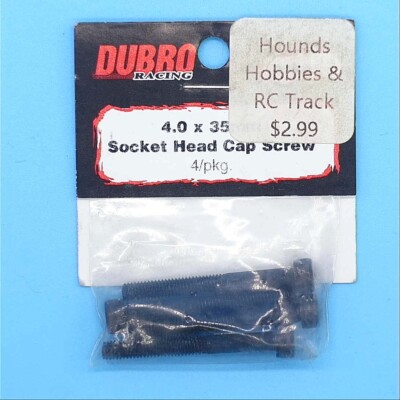 Du-Bro 2281 Socket Head Cap Screw 4.Ommx35 (4) DUB2281