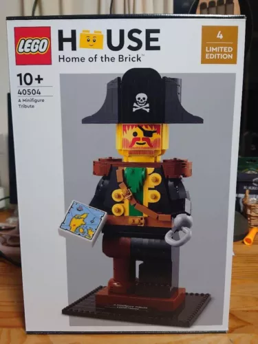 LEGO 40504 HOUSE EXCLUSIVE  Limited Edition - Minifigure Tribute Used from Japan