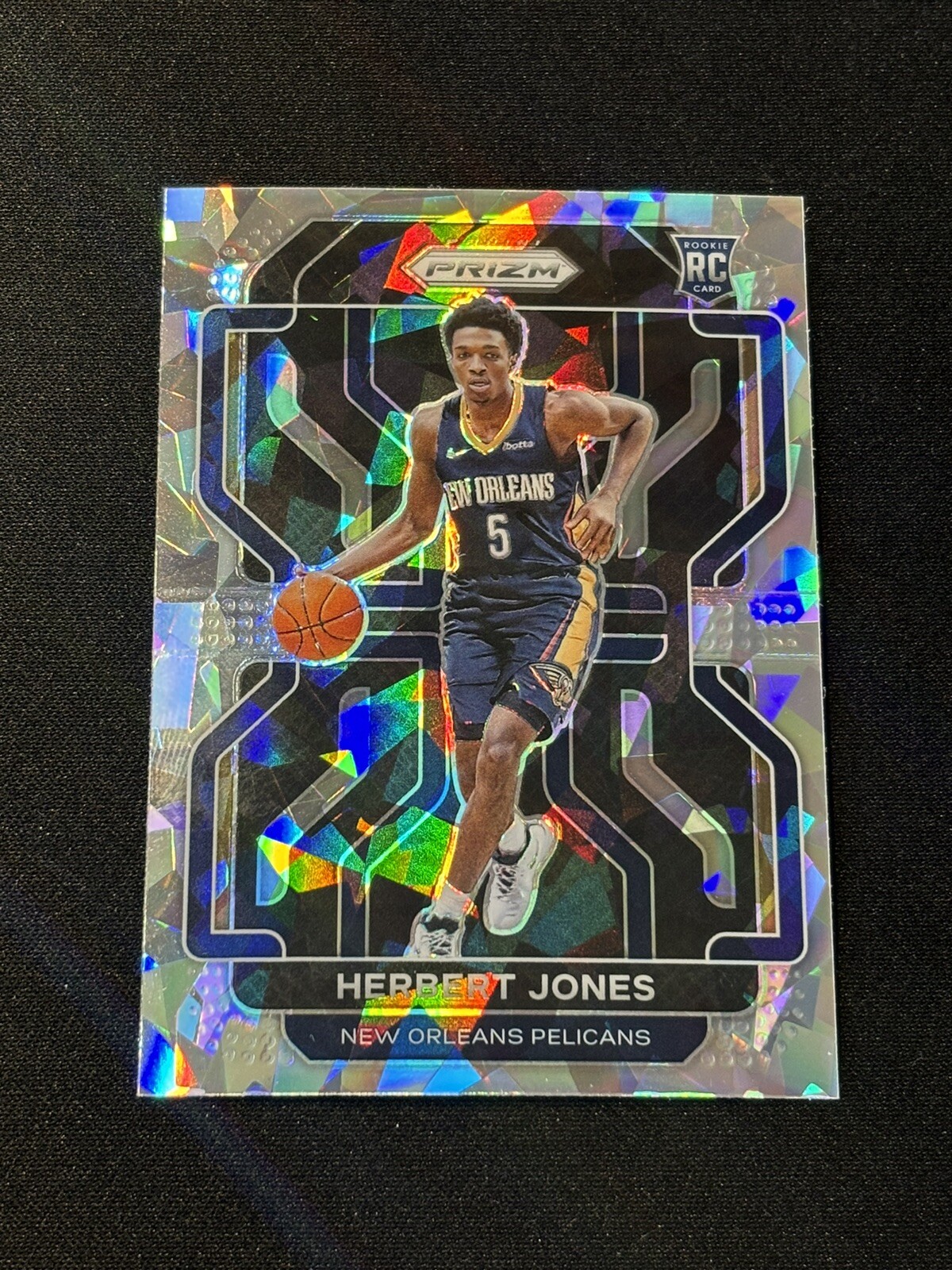 2021-22 Panini Prizm - Ice Prizm #329 Herbert Jones (RC) New Orleans Pelicans
