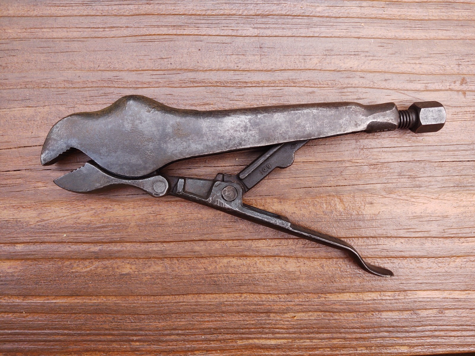 Antique Petersen Dewitt Vise Grip Pliers Rare Patented 1924 Tool Vice
