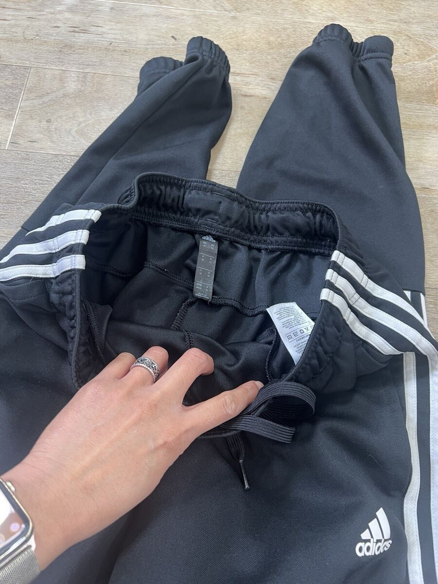 Adidas Skinny Fit Track Pants S 8-10uk Vintage Activewear Adidas Skinny Fit Track Pants S 8-10uk Vintage Activewear