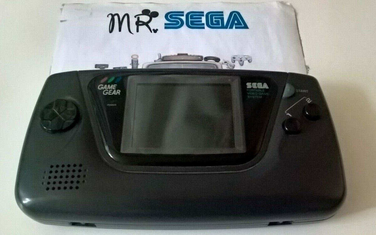 SEGA GAME GEAR BOXED with 4 GAMES / FAULTY / ITEM DOES NOT