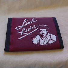 Vintage 1980's LIONEL RICHIE Wallet Deadstock NOS New Old Stock burgundy