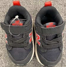 New Balance Black and Red Tennis Shoe Infant Size 2 - 4E 3789