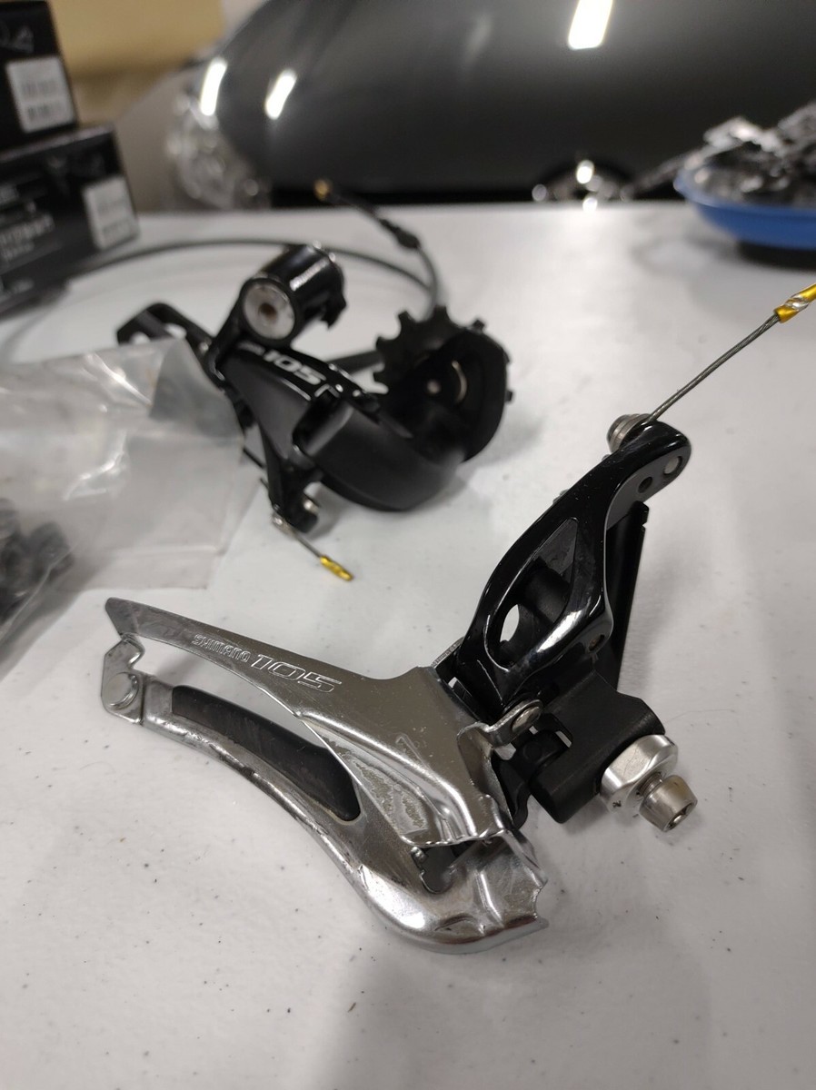 Shimano RS505/5800 105 group, Flat Mount disc brakes, 105 RD