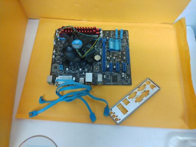 ASUS P8H61-M LX PLUS LGA1155 Intel Motherboard +CPU i7-2600K 3.40 GHz + 8Gb +I/O