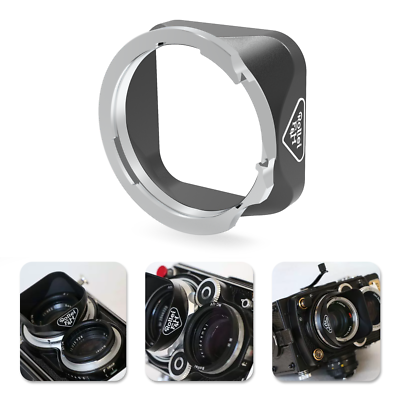 New Bayonet Bay II Metal Lens Hood For Rolleiflex Rollei 3.5F TLR