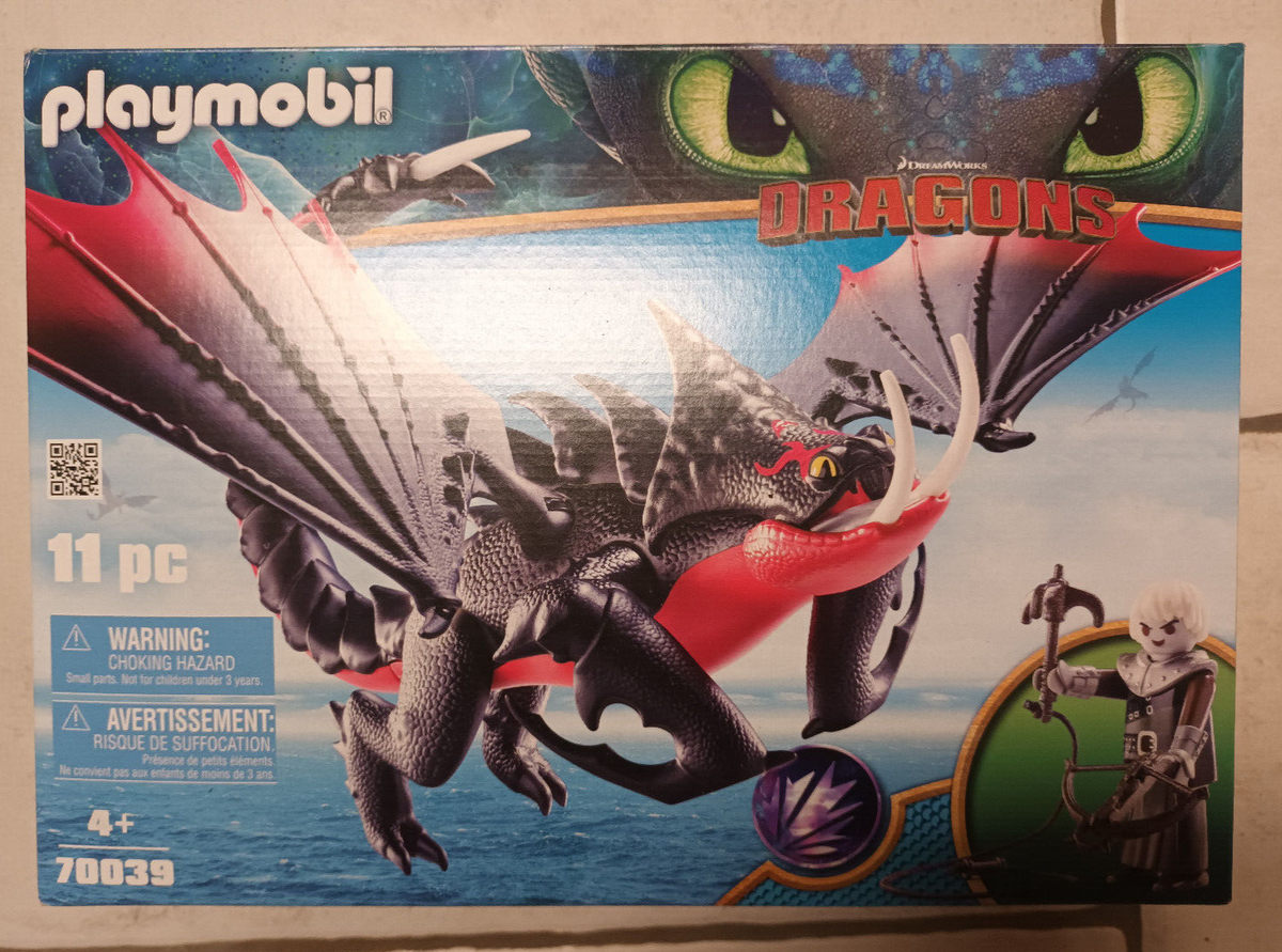 PLAYMOBIL 70039 - Dragons - Agrippemort et Grimmel