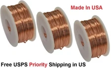 Wholesale Bare Copper Wire 18 Ga -1 Lb Spool Dead Soft  See - Variations & Save