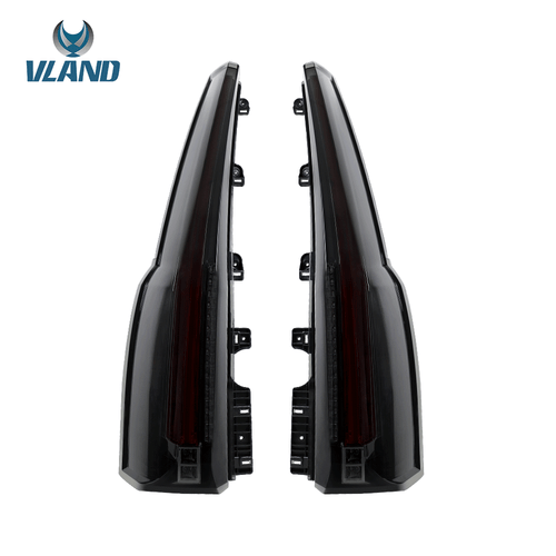 1 Pair VLAND LED Tail Lights For 2015-2020 Chevrolet Tahoe/Suburban Rear Lamps - Picture 2 of 3