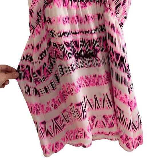 Parker Size M Kita Mini Dress Pop Pink Cosmos Ika… - image 5