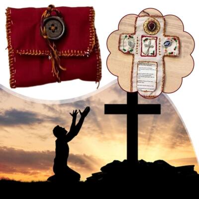 Pocket Shrine with Cross Included Pocket Shrine Silvers Included GX Insi C7 A7K1