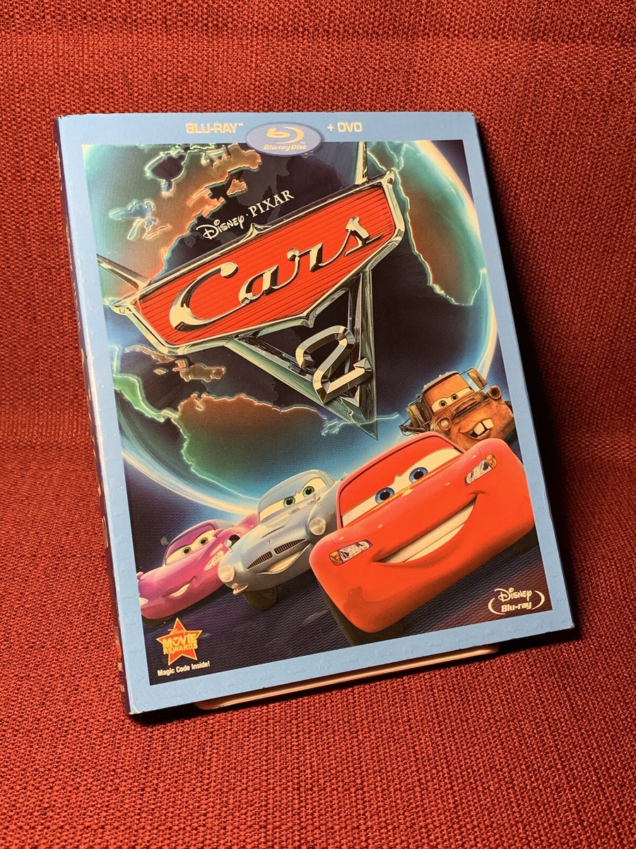 CARS 2 Blu-Ray + DVD Disney Pixar W/ Slipcover | eBay