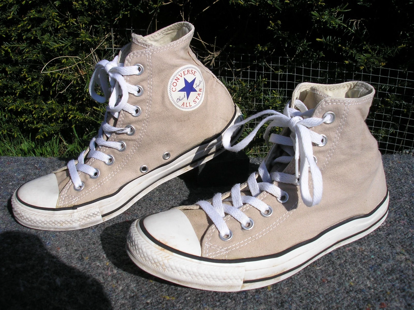 Sneakers originali Converse Chucks HI numero 40 beige!!!