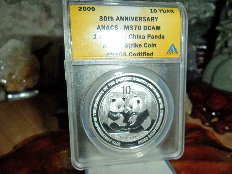 2009 30th Anniversary MS 70 DCAM 1oz. Silver Chinese Panda First