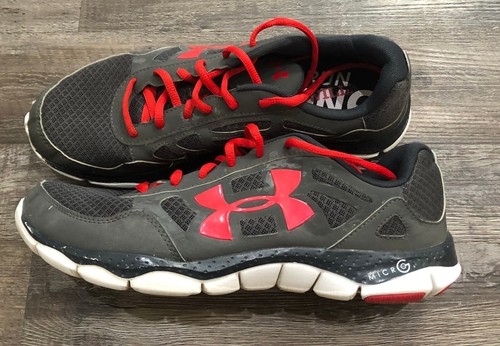Red Athletic Run Running Shoes Size 
