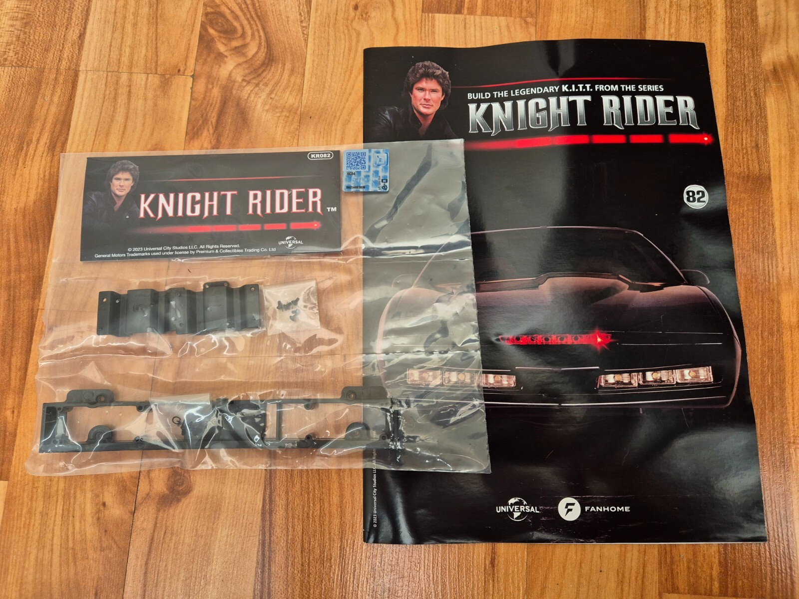 Build the FANHOME DeAgostini K2000 KITT Knight Rider Car Issue 82 Model Kit