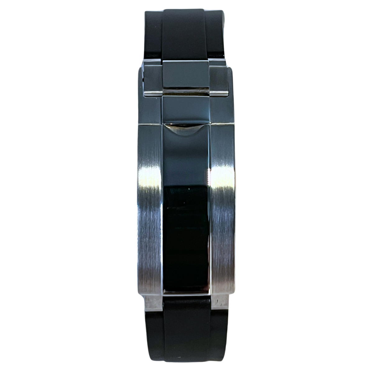 20MM Oysterflex Style Watch Band Micro Adjust Glide Lock