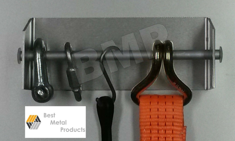 Set Of 2 Tie Down Hanger Rack Holder Race Car Trailer Shop Organizer 1100113 eBay