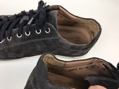 ALLEN EDMONDS PORTER DERBY 50993 MEN\'S GRAY SUEDE LEATHER OXFORDS SIZE 10 D Allen edmonds  main image 4