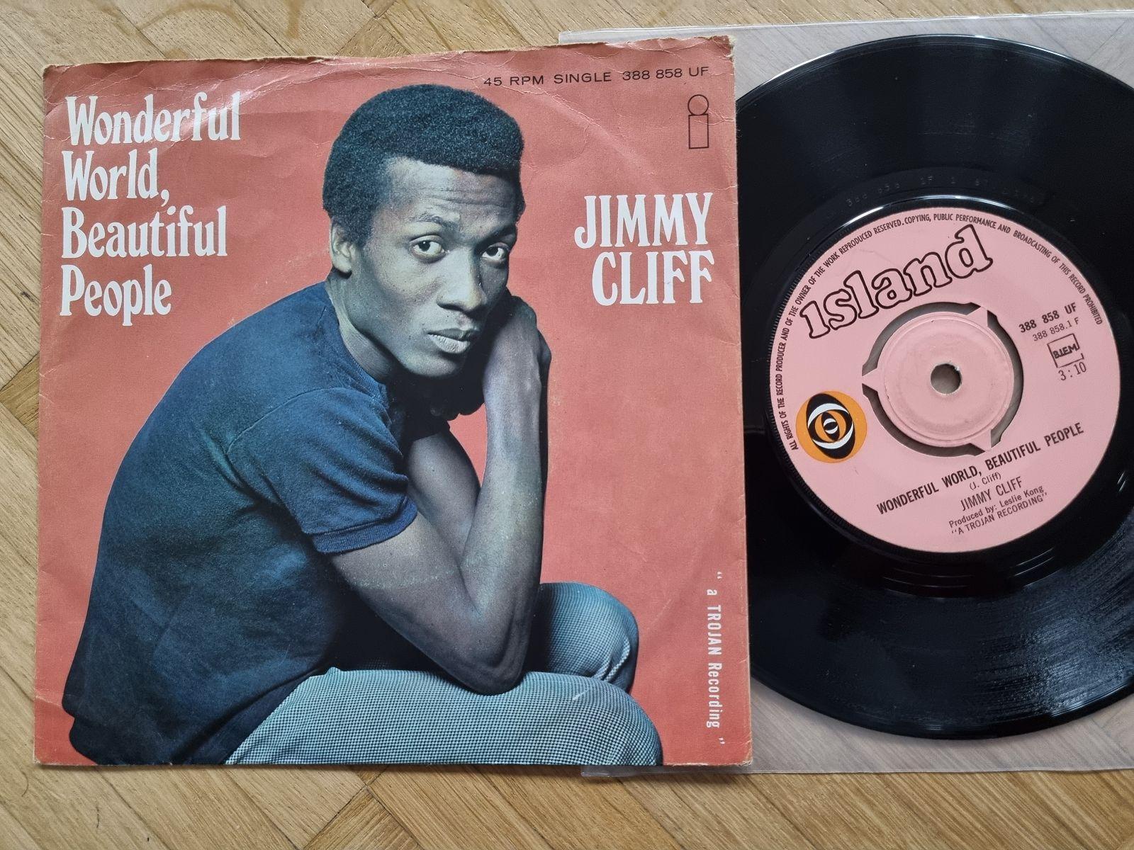 7"" Single Jimmy Cliff - Wonderful world, beautiful people Vinyl Holland