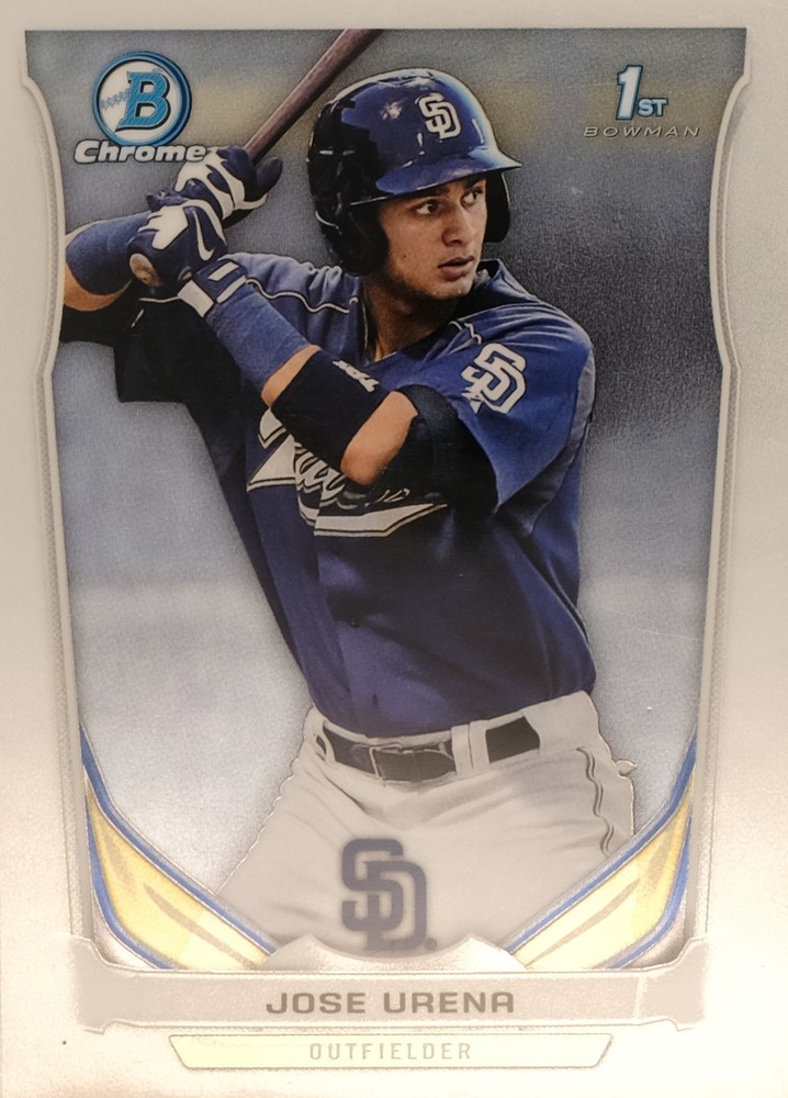 2014 Bowman Chrome Baseball Chrome Prospects #BCP45: Jose Urena Bowman Chrome