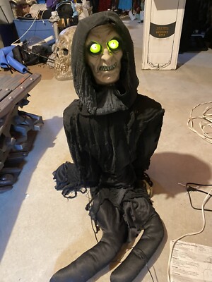 Face Changer Life Size Animated Halloween Character By Magic Power!Fully Works!