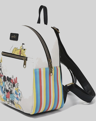 Loungefly Disney The Sensational 6 Six Mini Backpack Daisy Pluto Friendship Day Loungefly Disney Exclusive Sensational Six (Mickey, Minnie  main image 4