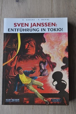 Sven Janson, Entführung in Tokio, Salleck, Franko-belgische Comicklassiker 4,