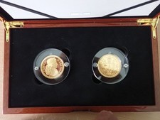 2023 Royal Mint Charles II Petition Crown 2 x 2oz Gold Proof Coin Set