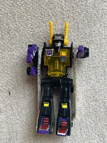VINTAGE 1985 G1 INSECTICON TRANSFORMERS KICKBACK ACTION FIGURE NEAR MINT