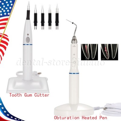 Dental Endo Gutta Percha Obturation Heated Pen / Gutta Percha Points Gum Cutter
