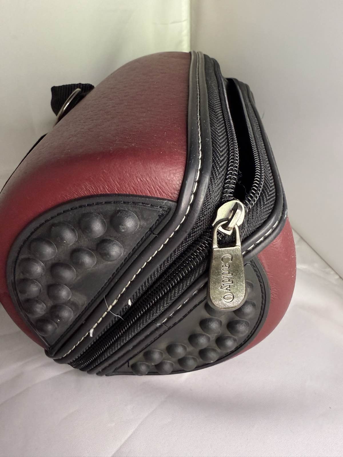 Caddy O Wine Insulated Burgundy Bottle Carrier