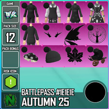 World Zero WZ - 12 PACK - BP AUTUMN 25 - BLACK #1E1E1E