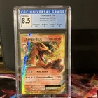 Pokémon Charizard EX 12/108 Evolutions Ultra Rare Holo 2016 180HP CGC 8.5