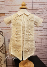 Baby Boy Christening Outfit, Beige, Blessing or Baptism Traje, Modelo Espa ol