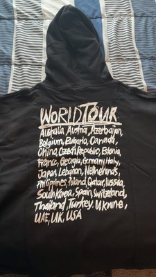 VETEMENTS Limited Edition World Tour Hoodie Garderobe Collection Black