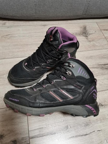 Women Mammut Boots Black Gore-Tex 38