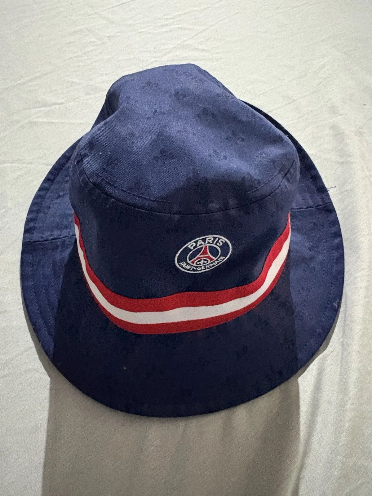Air Jordan Paris Saint Germain Bucket Hat Small Medium S/M Cap Blue Soccer PSG